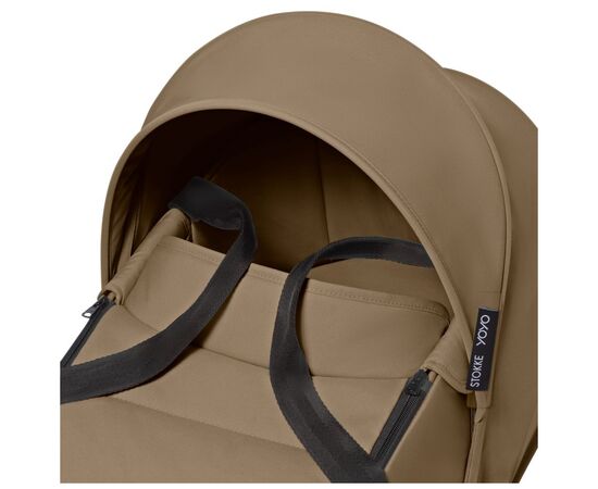 Люлька Stokke YOYO newborn shell, карамельний (Toffee) (646308), изображение 2 Люлька Stokke YOYO newborn shell, карамельний (Toffee) (646308), изображение 2