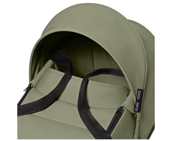 Люлька Stokke YOYO newborn shell, оливковий (Olive) (646311), изображение 2 Люлька Stokke YOYO newborn shell, оливковий (Olive) (646311), изображение 2