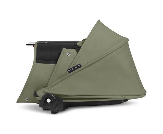 Люлька Stokke YOYO newborn shell, оливковий (Olive) (646311), изображение 3 Люлька Stokke YOYO newborn shell, оливковий (Olive) (646311), изображение 3