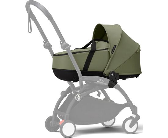Люлька Stokke YOYO newborn shell, оливковий (Olive) (646311), изображение 5 Люлька Stokke YOYO newborn shell, оливковий (Olive) (646311), изображение 5