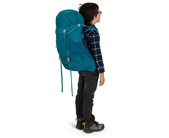 Рюкзак туристический Osprey Ace 38 blue spikemoss/deep peyto - O/S - синій (009.3887), изображение 8 Рюкзак туристический Osprey Ace 38 blue spikemoss/deep peyto - O/S - синій (009.3887), изображение 8