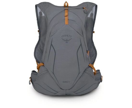 Рюкзак туристический Osprey Duro 15 phantom grey/toffee orange - S/M - сірий/помаранчевий (009.3854), изображение 4 Рюкзак туристический Osprey Duro 15 phantom grey/toffee orange - S/M - сірий/помаранчевий (009.3854), изображение 4