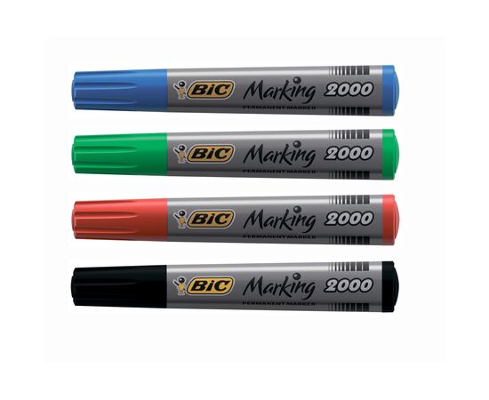 Набір маркерів Bic перманентних, 4 кольори (bc8209112)