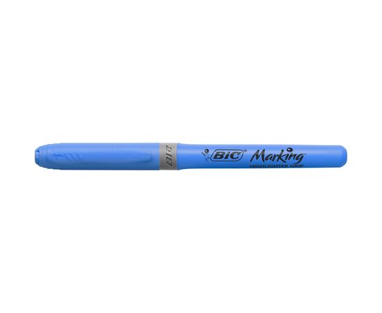 Маркер Bic текстовиділювач Grip, блакитний (bc811931)
