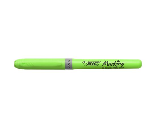Маркер Bic текстовиділювач Grip, зелений (bc811932)