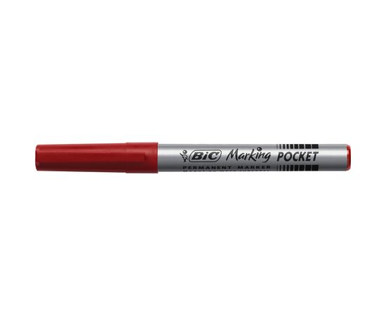 Маркер Bic перманентний Fine, червоний (bc8209002)