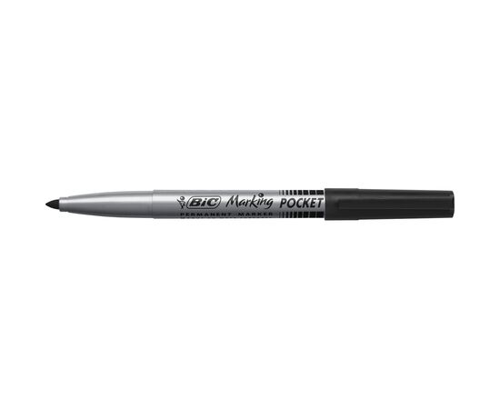 Маркер Bic перманентный Fine, черный (bc8209022), изображение 2 Маркер Bic перманентный Fine, черный (bc8209022), изображение 2