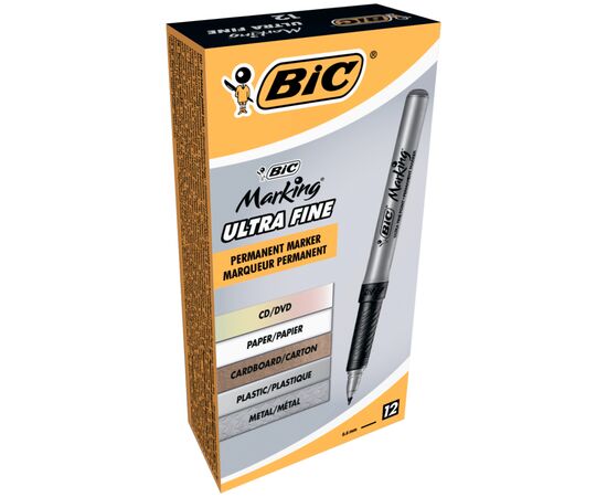 Маркер Bic для CD.DVD, черный (bc8290801), изображение 2 Маркер Bic для CD.DVD, черный (bc8290801), изображение 2
