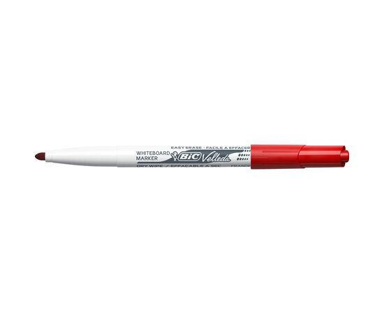 Маркер Bic для сухостираемых досок Velleda, 1.6 мм, красный (bc9581691), изображение 2 Маркер Bic для сухостираемых досок Velleda, 1.6 мм, красный (bc9581691), изображение 2
