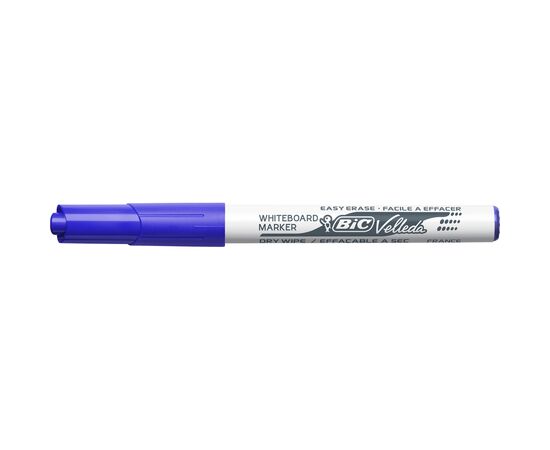 Маркер Bic для сухостираємих дошок Velleda, 1.6 мм, синій (bc9581701)