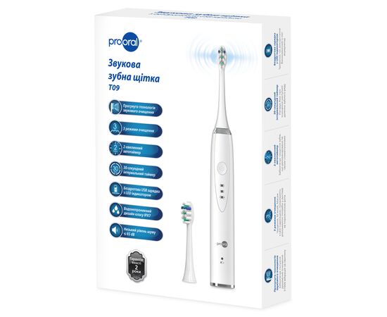 Электрическая зубная щетка Prooral T09.1, изображение 5 Электрическая зубная щетка Prooral T09.1, изображение 5