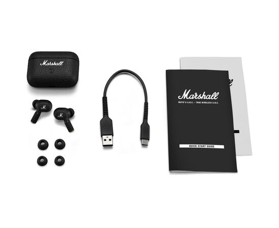 Наушники Marshall Motif II ANC Black (1006450), изображение 6 Наушники Marshall Motif II ANC Black (1006450), изображение 6