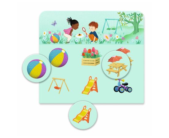 Настольная игра Djeco лото Дом (DJ08192), изображение 3 Настольная игра Djeco лото Дом (DJ08192), изображение 3