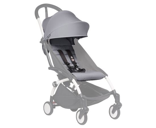 Набор текстиля для коляски Stokke YOYO 6+ сірий (Stone) (646410), изображение 2 Набор текстиля для коляски Stokke YOYO 6+ сірий (Stone) (646410), изображение 2
