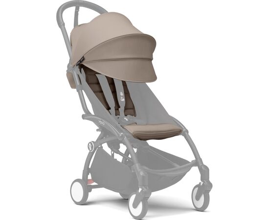 Набор текстиля для коляски Stokke YOYO 6+ бежевий (Taupe) (646404), изображение 2 Набор текстиля для коляски Stokke YOYO 6+ бежевий (Taupe) (646404), изображение 2