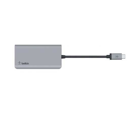 Концентратор Belkin USB-C 4in1 Multiport Dock (AVC006BTSGY), изображение 4 Концентратор Belkin USB-C 4in1 Multiport Dock (AVC006BTSGY), изображение 4
