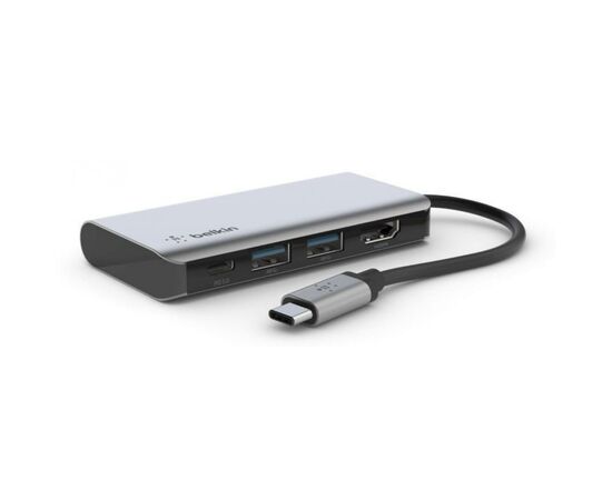 Концентратор Belkin USB-C 4in1 Multiport Dock (AVC006BTSGY)