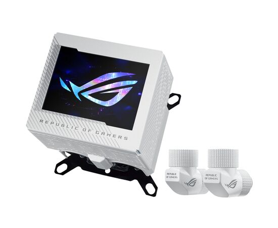 Водоблок ASUS Водоблок Asus ROG Ryujin III WB White Edition (90RC00V2-M0UAY0) (90RC00V2-M0UAY0)