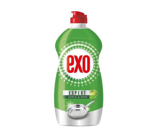 Средство для ручного мытья посуды Exo Expert Apple & Mint 400 мл (3800024046681)