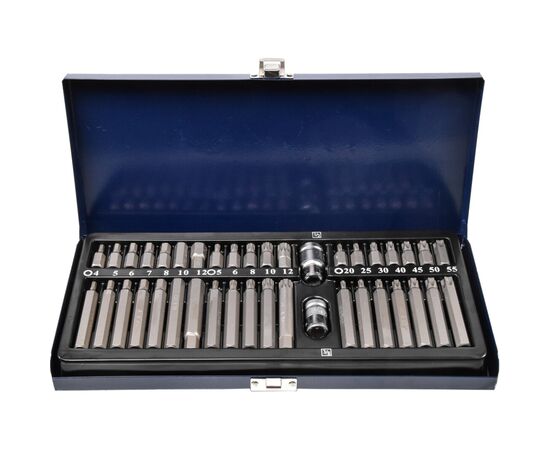 Набор бит Стандарт 10мм HEX, TORX, SPLINE 40шт. (SDBS0040)