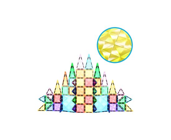 Конструктор Picasso магнитный Tiles Mini Diamond Series Set 60 деталей (817338022303), изображение 2 Конструктор Picasso магнитный Tiles Mini Diamond Series Set 60 деталей (817338022303), изображение 2