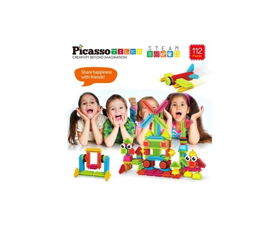 Конструктор Picasso Tiles Hedgehog Building Blocks Set 112 деталей (817338022631), изображение 5 Конструктор Picasso Tiles Hedgehog Building Blocks Set 112 деталей (817338022631), изображение 5
