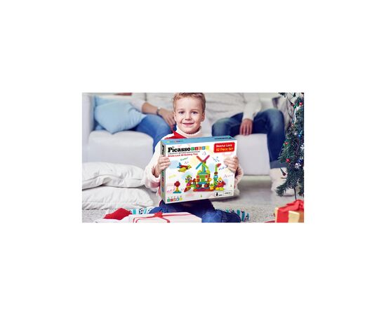 Конструктор Picasso Tiles Hedgehog Building Blocks Set 112 деталей (817338022631), изображение 6 Конструктор Picasso Tiles Hedgehog Building Blocks Set 112 деталей (817338022631), изображение 6