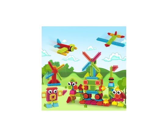 Конструктор Picasso Tiles Hedgehog Building Blocks Set 112 деталей (817338022631), изображение 8 Конструктор Picasso Tiles Hedgehog Building Blocks Set 112 деталей (817338022631), изображение 8