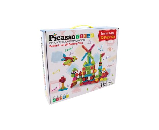 Конструктор Picasso Tiles Hedgehog Building Blocks Set 112 деталей (817338022631)