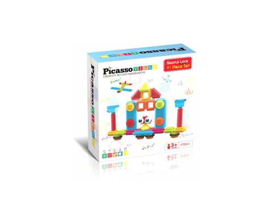 Конструктор Picasso Tiles Hedgehog Building Blocks Set 41 деталь (817338027384), изображение 4 Конструктор Picasso Tiles Hedgehog Building Blocks Set 41 деталь (817338027384), изображение 4