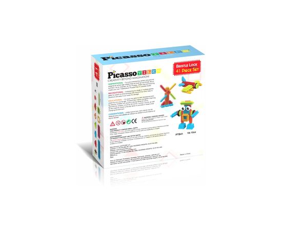 Конструктор Picasso Tiles Hedgehog Building Blocks Set 41 деталь (817338027384), изображение 5 Конструктор Picasso Tiles Hedgehog Building Blocks Set 41 деталь (817338027384), изображение 5