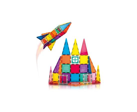 Конструктор Picasso магнитный Tiles Magnetic Building Blocks 36 деталей (817338027971), изображение 2 Конструктор Picasso магнитный Tiles Magnetic Building Blocks 36 деталей (817338027971), изображение 2