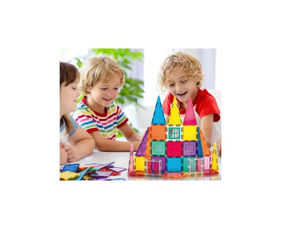 Конструктор Picasso магнитный Tiles Magnetic Building Blocks 36 деталей (817338027971), изображение 8 Конструктор Picasso магнитный Tiles Magnetic Building Blocks 36 деталей (817338027971), изображение 8