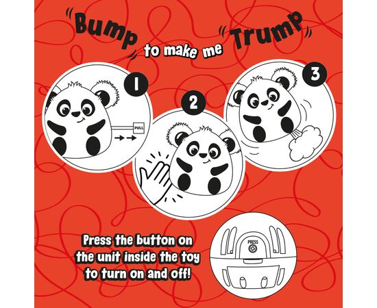 Интерактивная игрушка Windy Bums Зебра (3858893908609), изображение 6 Интерактивная игрушка Windy Bums Зебра (3858893908609), изображение 6