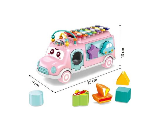 Развивающая игрушка Iggy Ziggy сортер MUSIC BUS (3858894670963), изображение 2 Развивающая игрушка Iggy Ziggy сортер MUSIC BUS (3858894670963), изображение 2