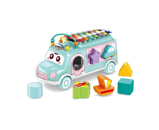 Развивающая игрушка Iggy Ziggy сортер MUSIC BUS (3858894670963)