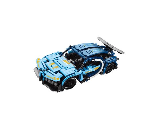 Конструктор Come Alive Машинка на радиоуправлении Building Block RC Car синяя 433 детали (3858894676118)