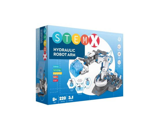 Конструктор Stem 3 в 1 Гидравлическая рука робота 220 деталей (3858894671588)
