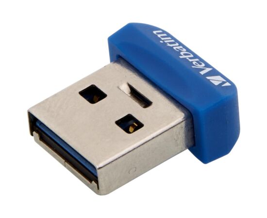 USB флеш накопитель Verbatim 32GB Store 'n' Stay NANO Blue USB 3.0 (98710), изображение 3 USB флеш накопитель Verbatim 32GB Store 'n' Stay NANO Blue USB 3.0 (98710), изображение 3