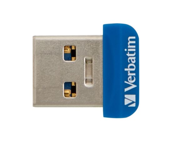 USB флеш накопитель Verbatim 32GB Store 'n' Stay NANO Blue USB 3.0 (98710)