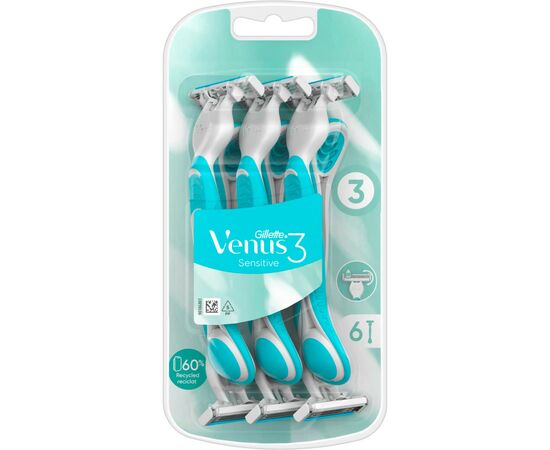 Бритва Gillette Venus 3 Sensitive 6 шт. (7702018487158)