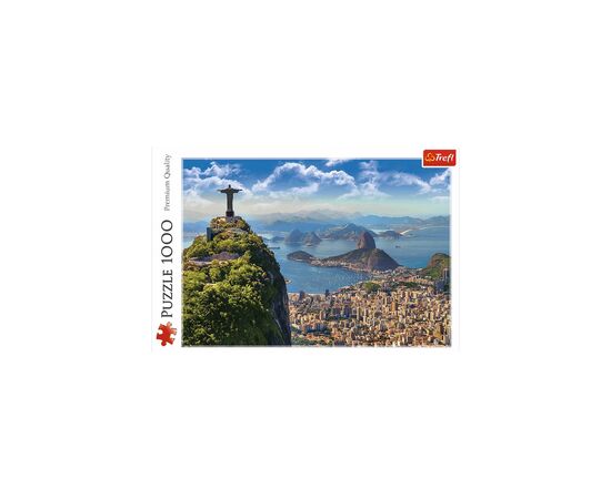 Пазл Trefl Рио Де Жанейро 1000 элементов (5900511104059), изображение 2 Пазл Trefl Рио Де Жанейро 1000 элементов (5900511104059), изображение 2