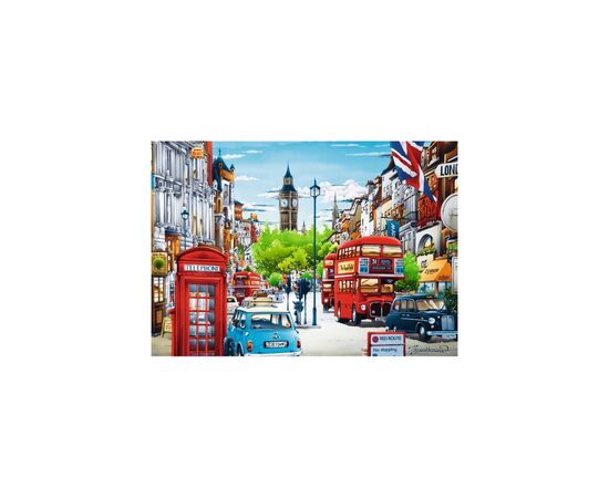 Пазл Trefl Лондонская улица 1000 элементов (5900511105575), изображение 2 Пазл Trefl Лондонская улица 1000 элементов (5900511105575), изображение 2