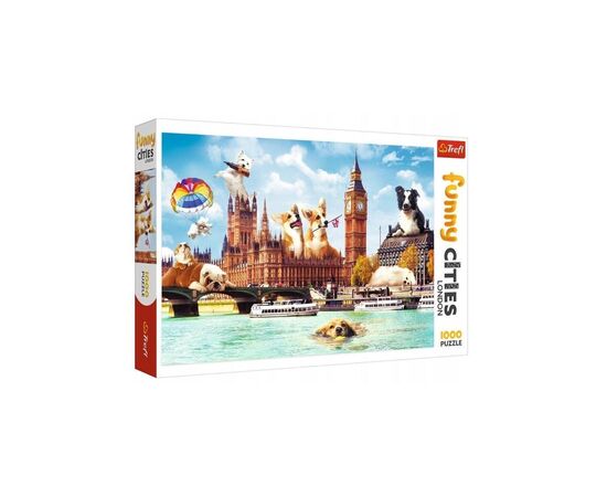 Пазл Trefl Funny Cities Собаки в Лондоне 1000 элементов (5900511105964)
