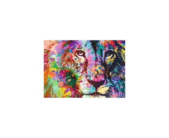Пазл Trefl Красочный лев 1000 элементов (5900511107074), изображение 2 Пазл Trefl Красочный лев 1000 элементов (5900511107074), изображение 2