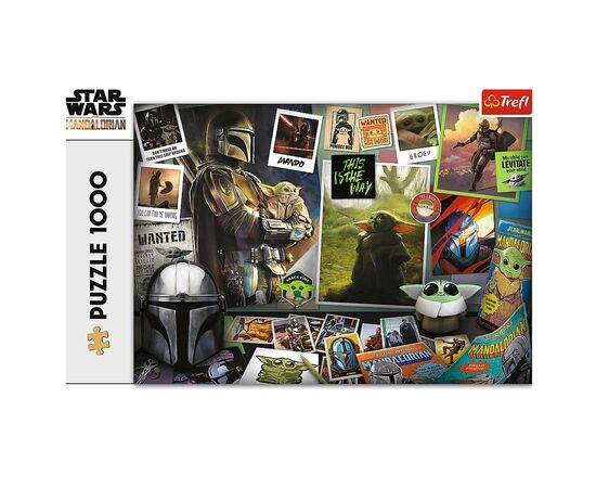 Пазл Trefl Star Wars Коллекция Грогу 1000 элементов (5900511107180), изображение 2 Пазл Trefl Star Wars Коллекция Грогу 1000 элементов (5900511107180), изображение 2