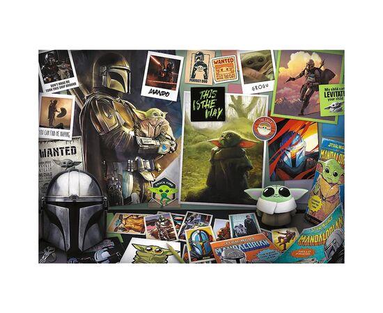 Пазл Trefl Star Wars Коллекция Грогу 1000 элементов (5900511107180), изображение 3 Пазл Trefl Star Wars Коллекция Грогу 1000 элементов (5900511107180), изображение 3