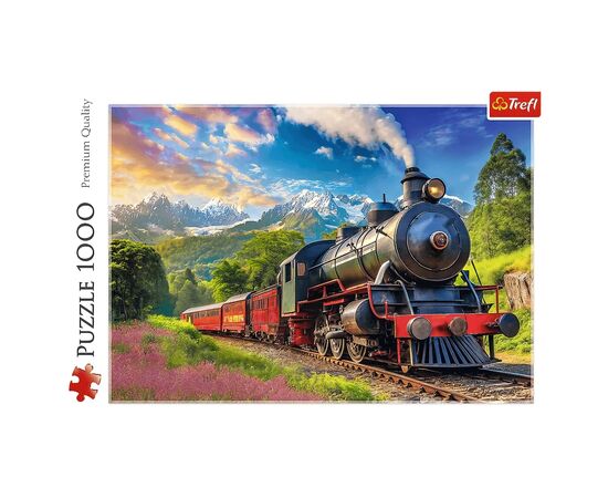 Пазл Trefl Путешествие на поезде 1000 элементов (5900511109290), изображение 2 Пазл Trefl Путешествие на поезде 1000 элементов (5900511109290), изображение 2
