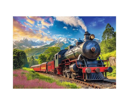 Пазл Trefl Путешествие на поезде 1000 элементов (5900511109290), изображение 3 Пазл Trefl Путешествие на поезде 1000 элементов (5900511109290), изображение 3