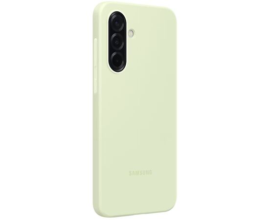 Чехол для мобильного телефона Samsung Galaxy A36 (A366) Silicone Case Light Green (EF-PA366CGEGWW), изображение 2 Чехол для мобильного телефона Samsung Galaxy A36 (A366) Silicone Case Light Green (EF-PA366CGEGWW), изображение 2